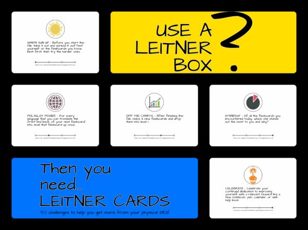 Leitner Cards For Your Leitner Box