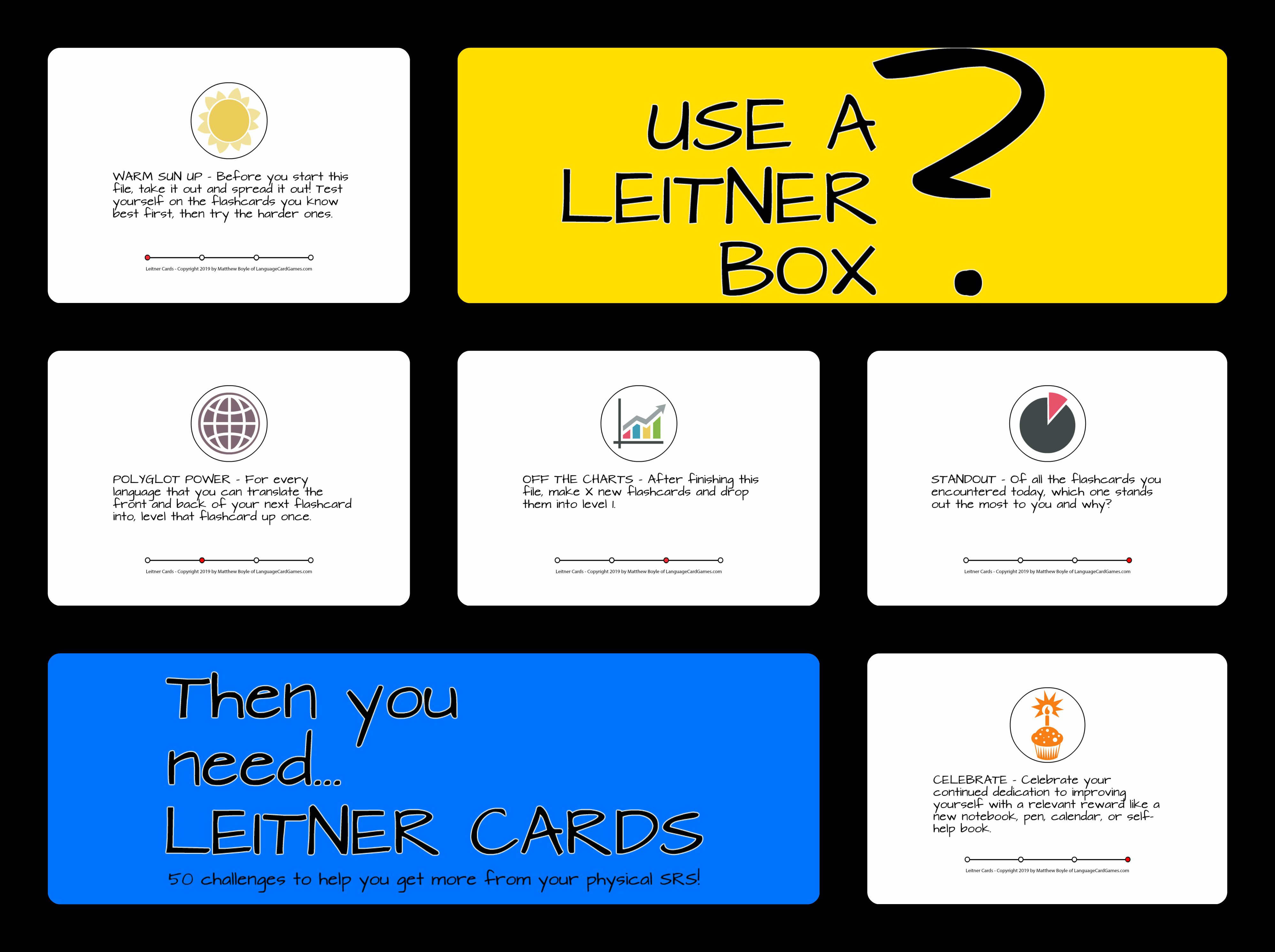 Leitner Box Download: Learn various things by turning to this