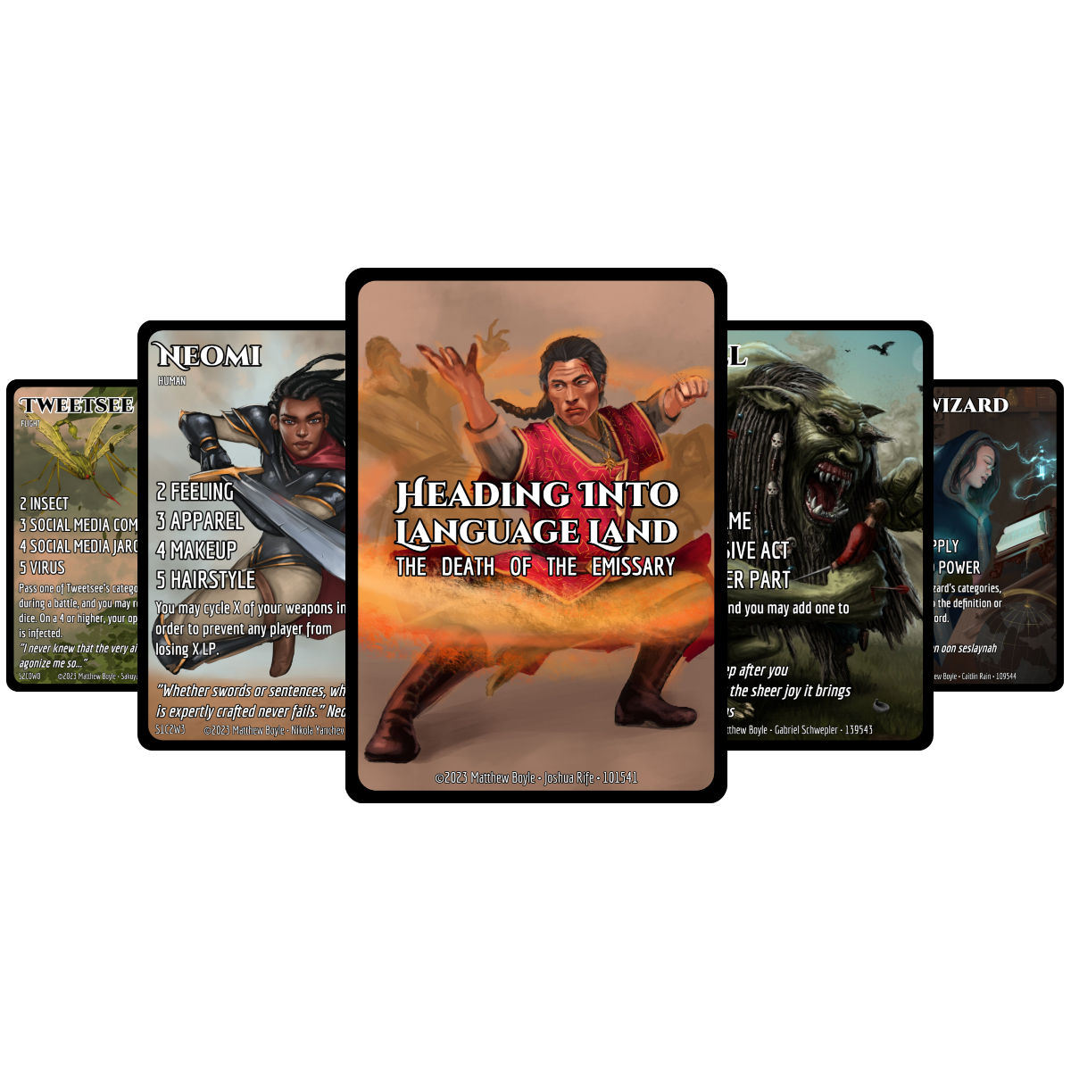 Heading Into Language Land Real Deck